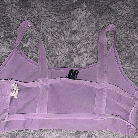 Purple croptop - Picture 3 of 3